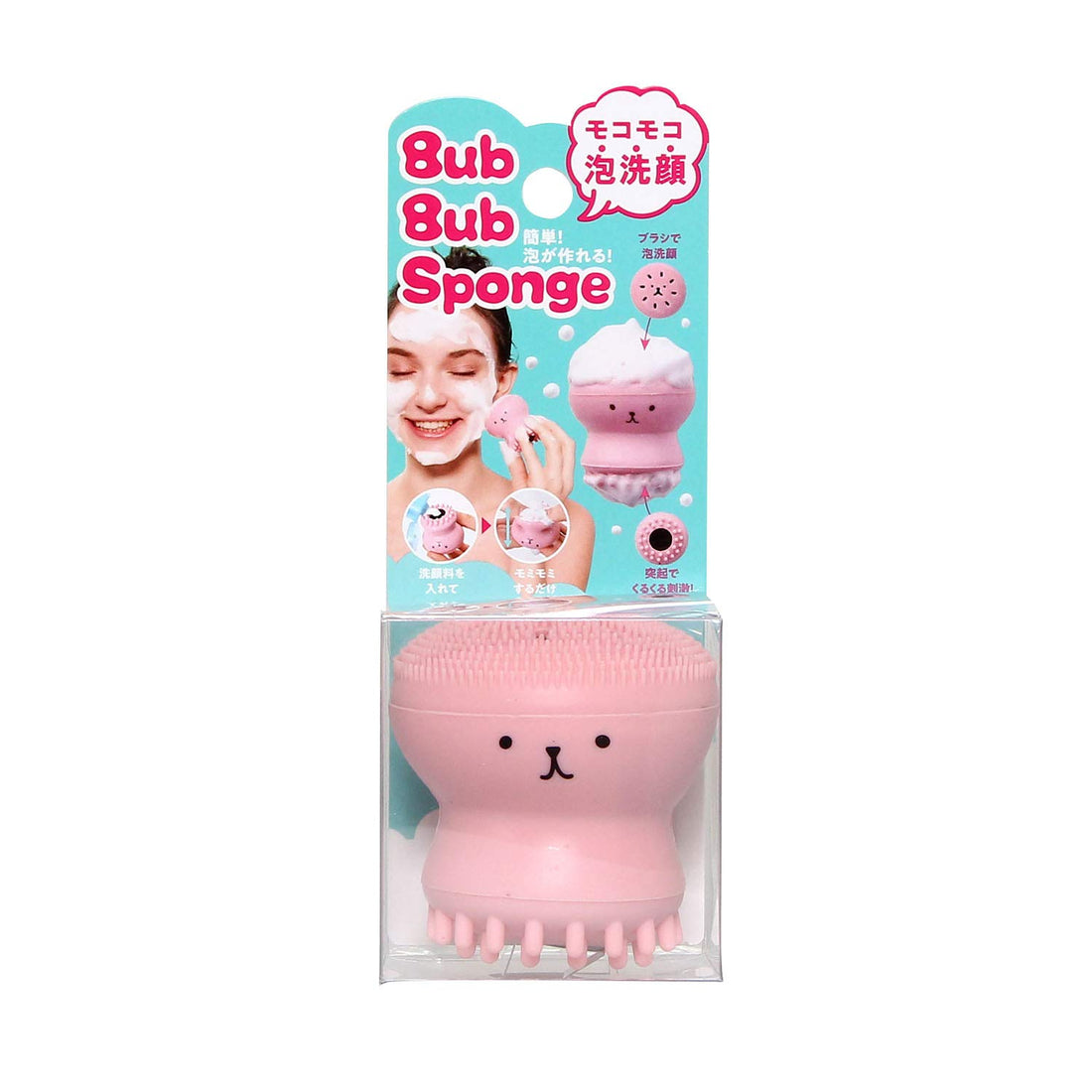 cogit Bubble Cleansing Sponge for Fluffy Foam Face Wash