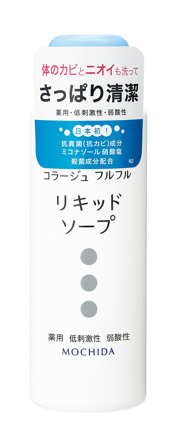 COLLAGE Fluffy Liquid Soap 100mL Gentle Cleansing for All Skin Types
