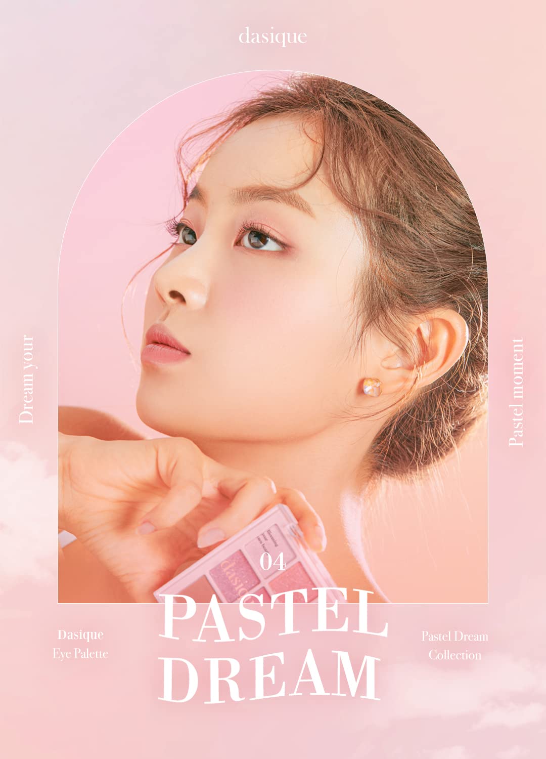 dasique Pastel Dream Eyeshadow Palette with 9 Colors