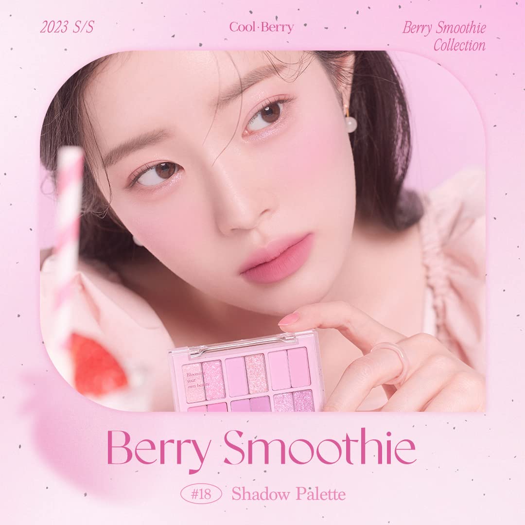 dasique Berry Smoothie 9 Color Eyeshadow Palette for Versatile Looks