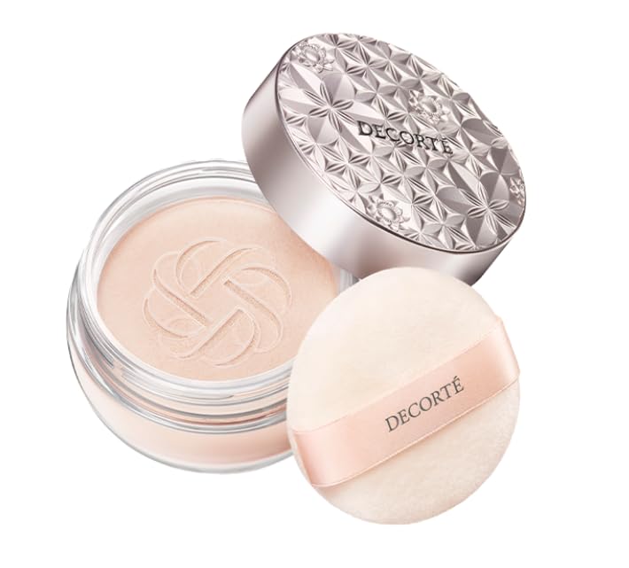 DECORTÉ Loose Powder 06 Nude Matte Beige 20g for a Flawless Finish