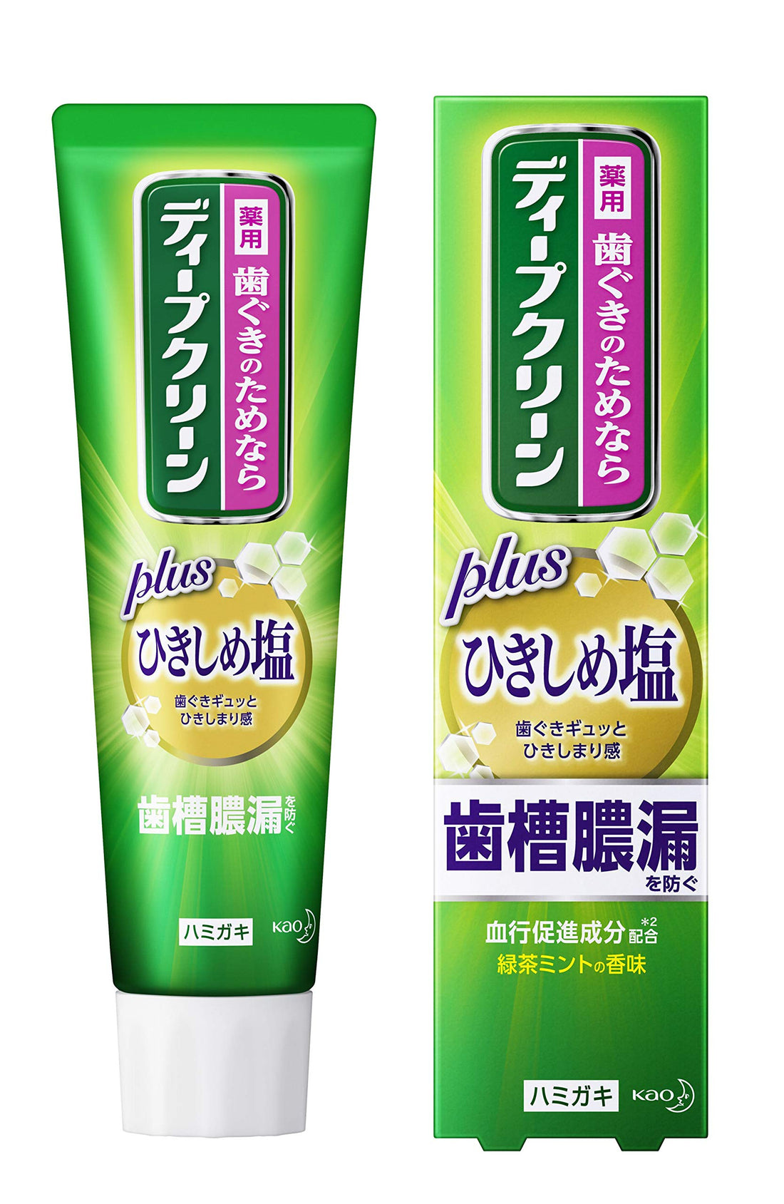 deepclean Medicated Toothpaste, Tightening Salt Type, Green Tea Mint Flavor 100g