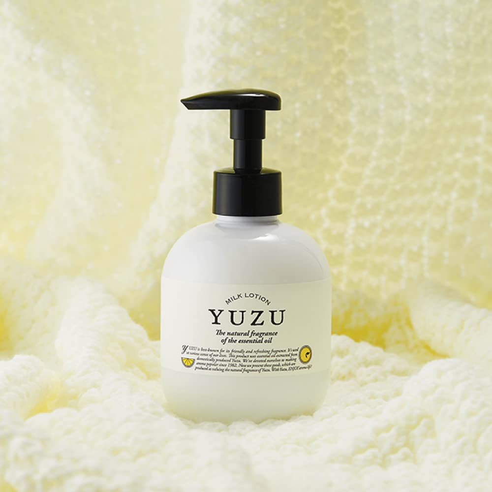 Daily Aroma Yuzu Milk Lotion 200mL Japanese Skincare Moisturizer