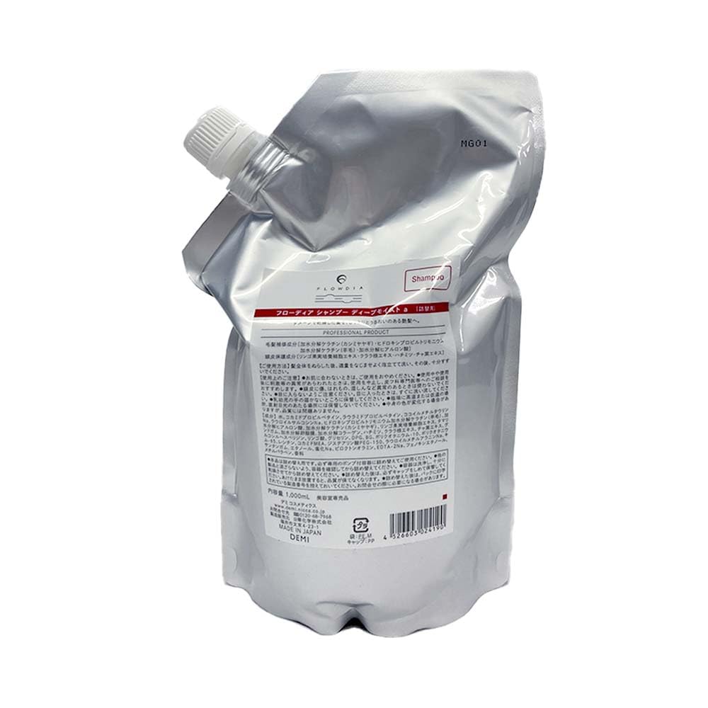 DEMI COSMETICS Flowdia Shampoo Deep Moist A 1000ml Refill