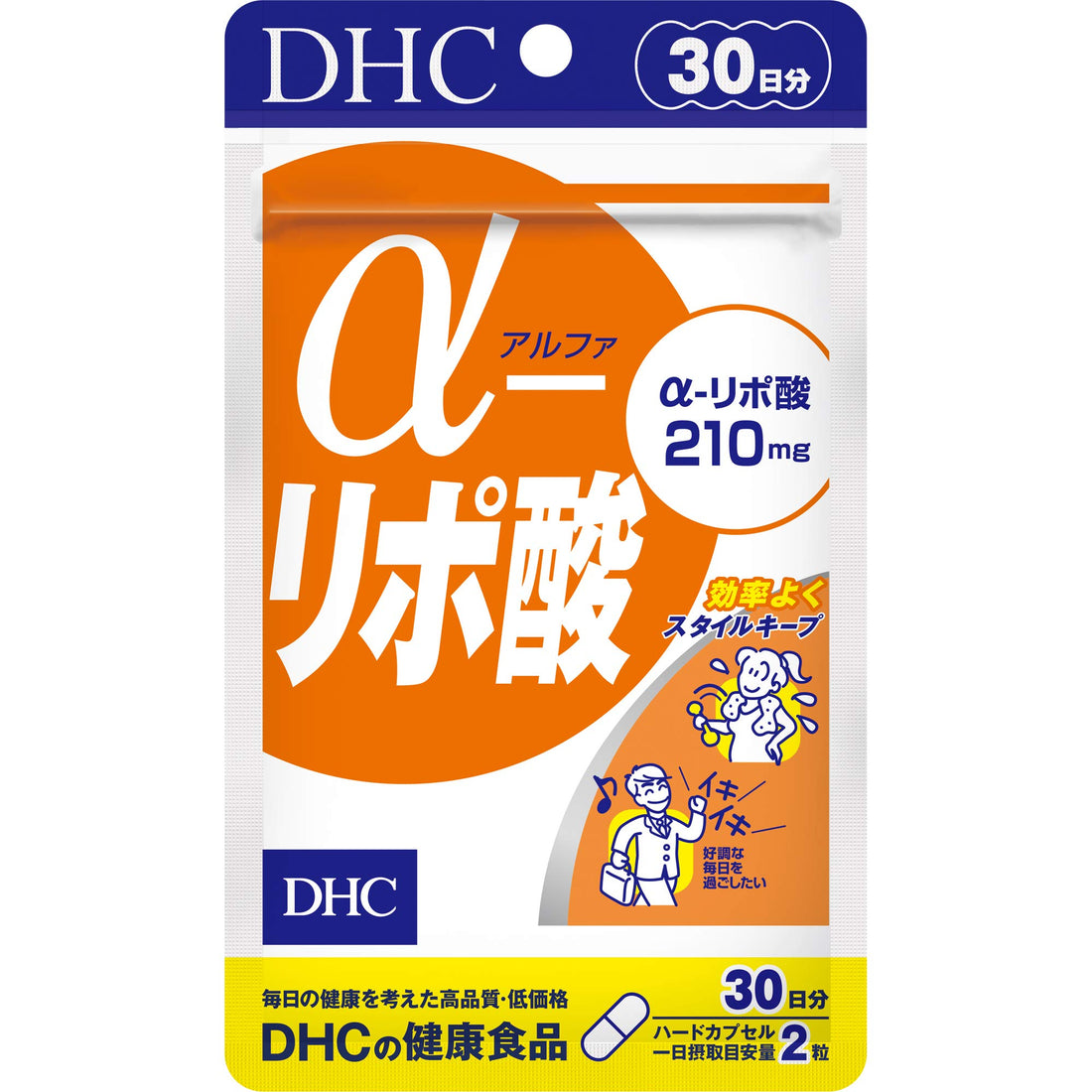 DHC Alpha-Lipoic Acid 30-Day Supply (60 Capsules) Bag