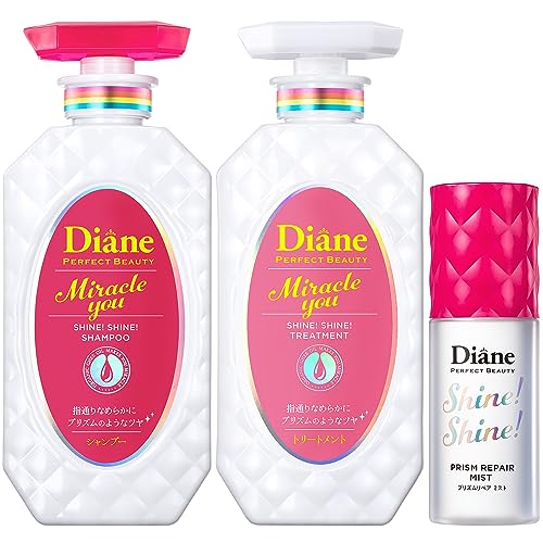 Diane Shampooing et Après-shampoing Brillance 450ml avec Brume d&