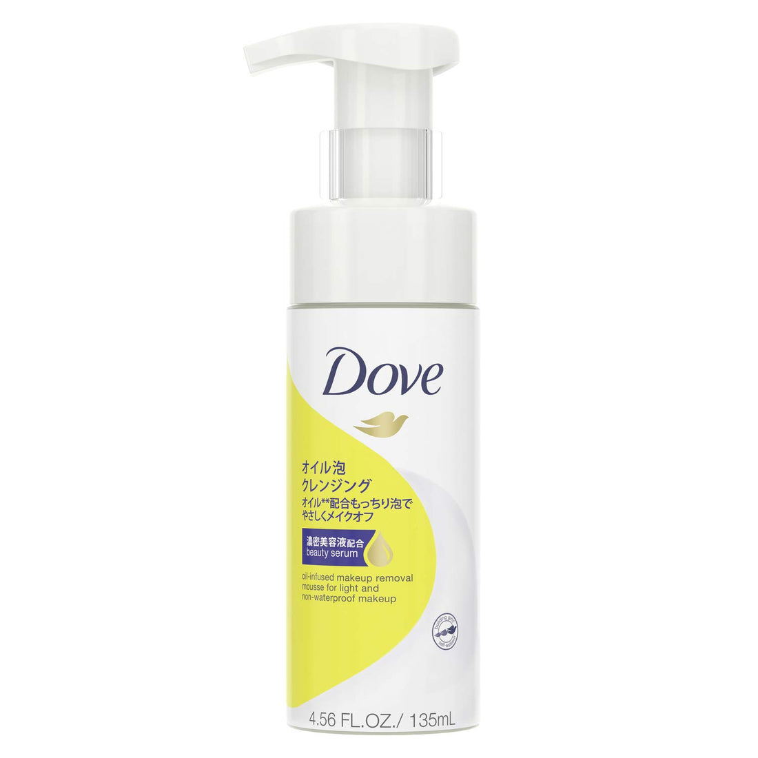 Dove Oleo Mousse Nettoyante 135ml - Mousse Hydratante Douce