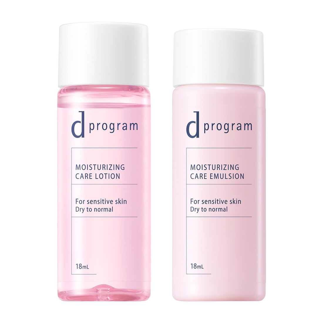 d program Moisture Care Set EX Travel Size 18mL Each Fragrance-Free