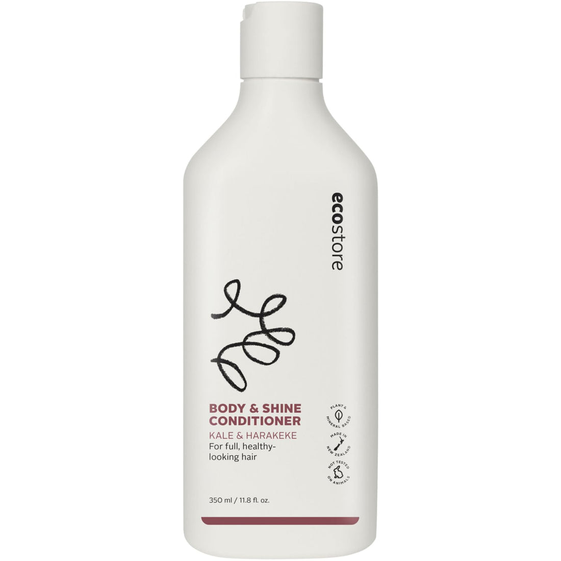 ecostore(エコストア) コンディショナー ボディ&シャイン イランイラン&レモンの香り 350mL トリートメント ノンシリコン ノンパラベン ハリ コシ しなやか