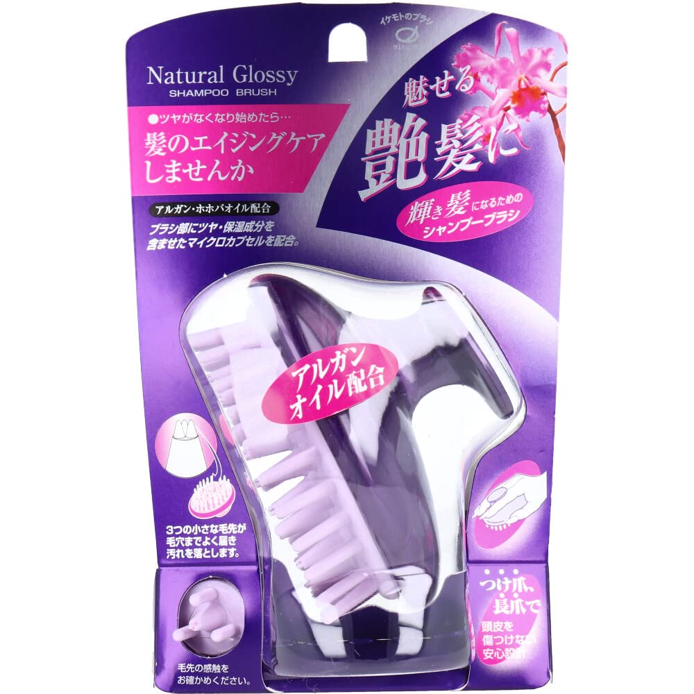 Eihoudou Glossy Cleansing Brush for Hair Care