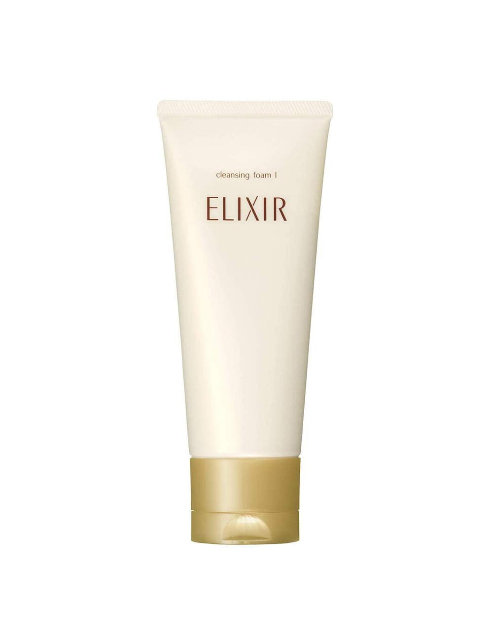 ELIXIR Nettoyant Moussant 1 (Type Frais) N 145g Nettoyant Moussant Gel Nettoyant Mousse Peau Douce et Élastique Soin Anti-Âge Blanc Shiseido