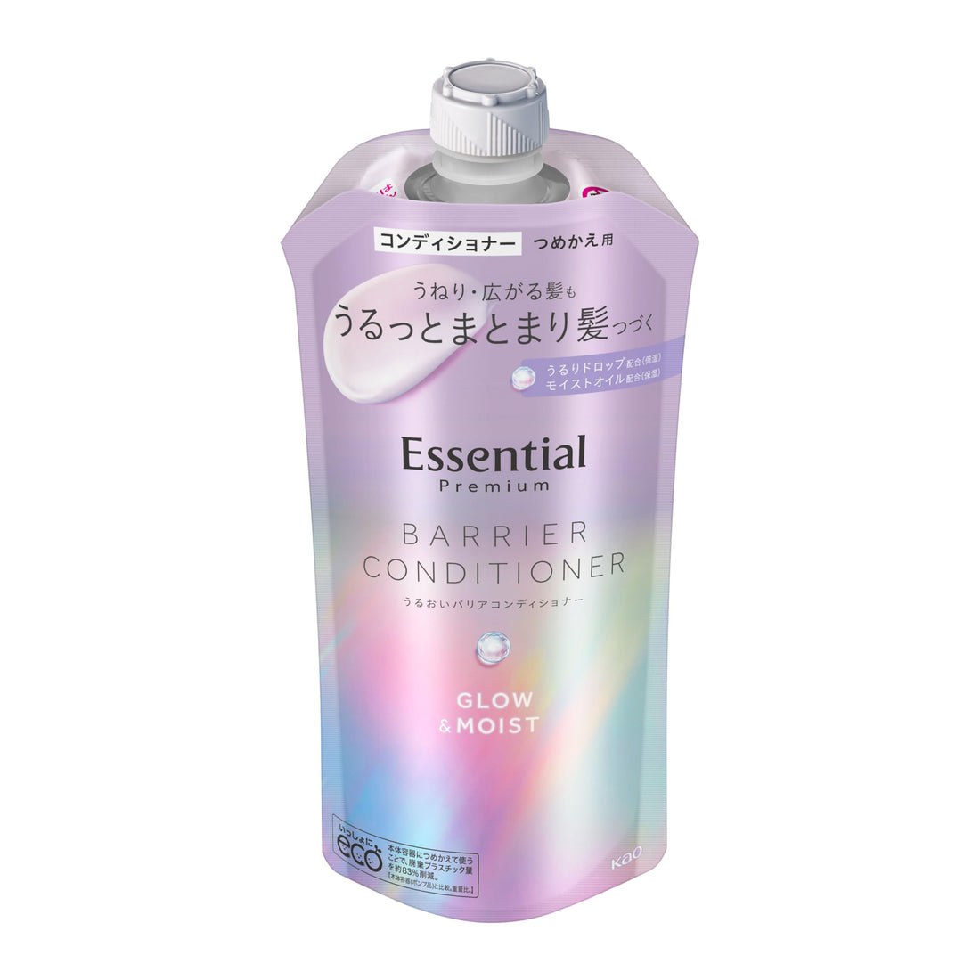 Essential エッセンシャル プレミアム うるおいバリアコンディショナー グロウ&モイスト つめかえ用 340ml