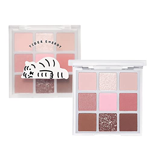 ETUDE Powder Mujiik Tiger Play Color Eyes Palette 02 Pink Pearl