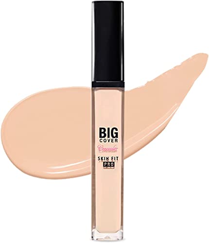 ETUDE Big Cover Fit Concealer Neutral Peach / Concealer / Coverage / Acne Scars / Dark Circles 1 piece (x 1)