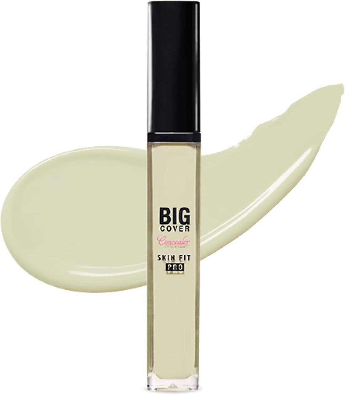 ETUDE Big Cover Fit Concealer Neutral Mint / Concealer / Coverage / Acne Scars / Dark Circles 1 piece (x 1)