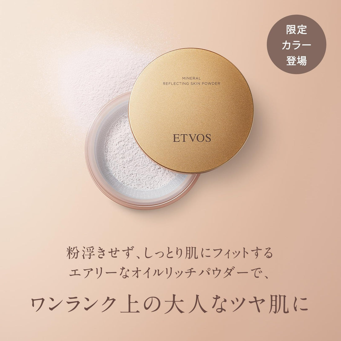 ETVOS Mineral Reflecting Skin Powder 8g for a Radiant Finish