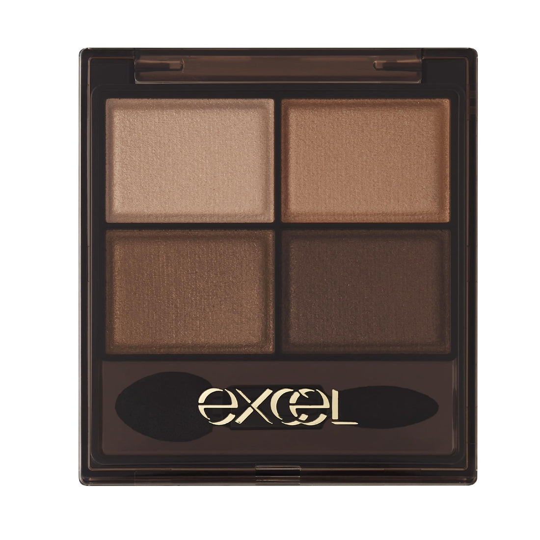 excel Skinny Rich Shadow N SK04 Beige Brown Palette Eyeshadow