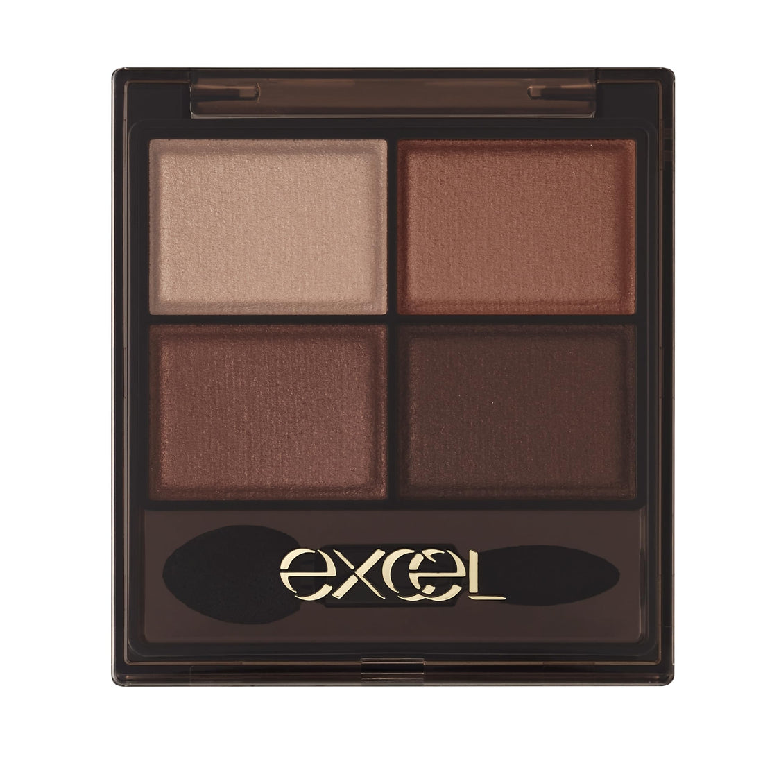 excel Skinny Rich Shadow N SK05 Apricot Brown Palette Eyeshadow
