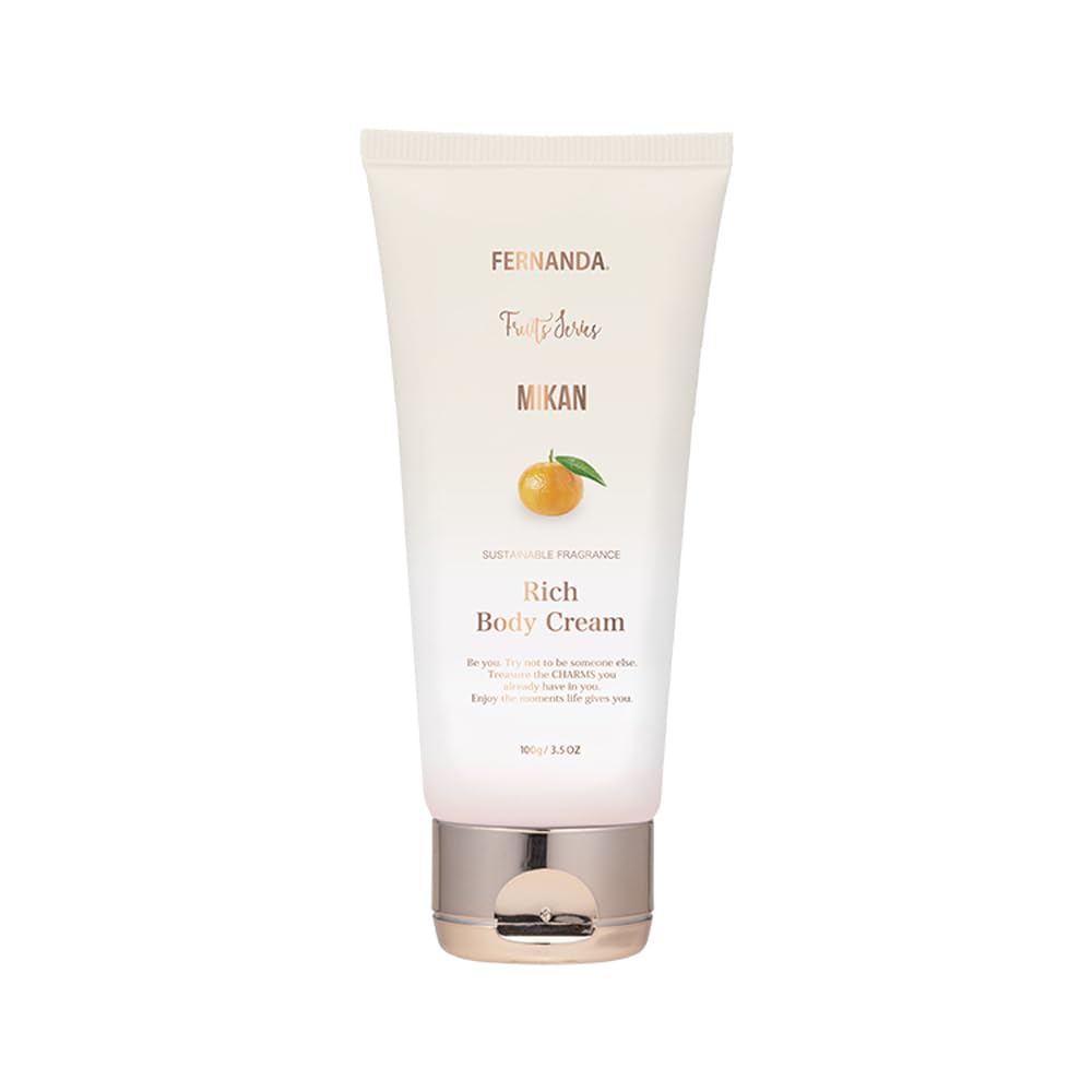 FERNANDA Fragrance Rich Body Cream Mikan 100g