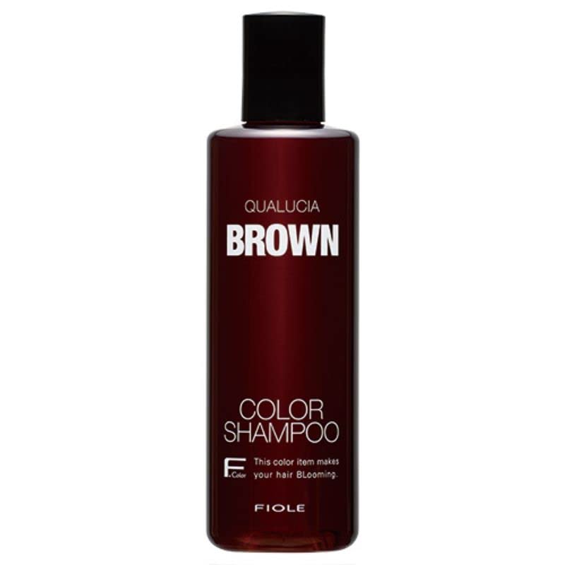 FIOLE Quolcia Color Shampoo Brown 250ml for Japanese Hair Care