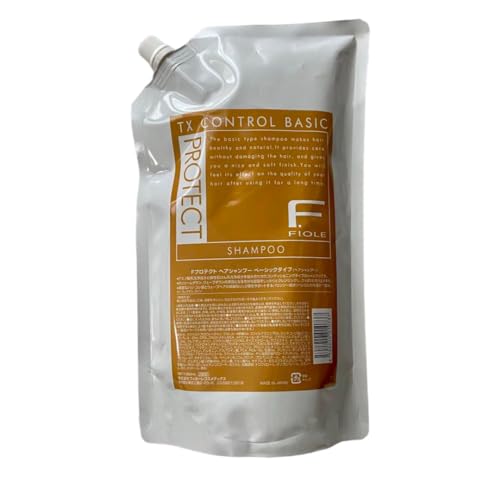 FIOLE F Protect Shampoo Basic Refill 1000ml for Japanese Hair Care