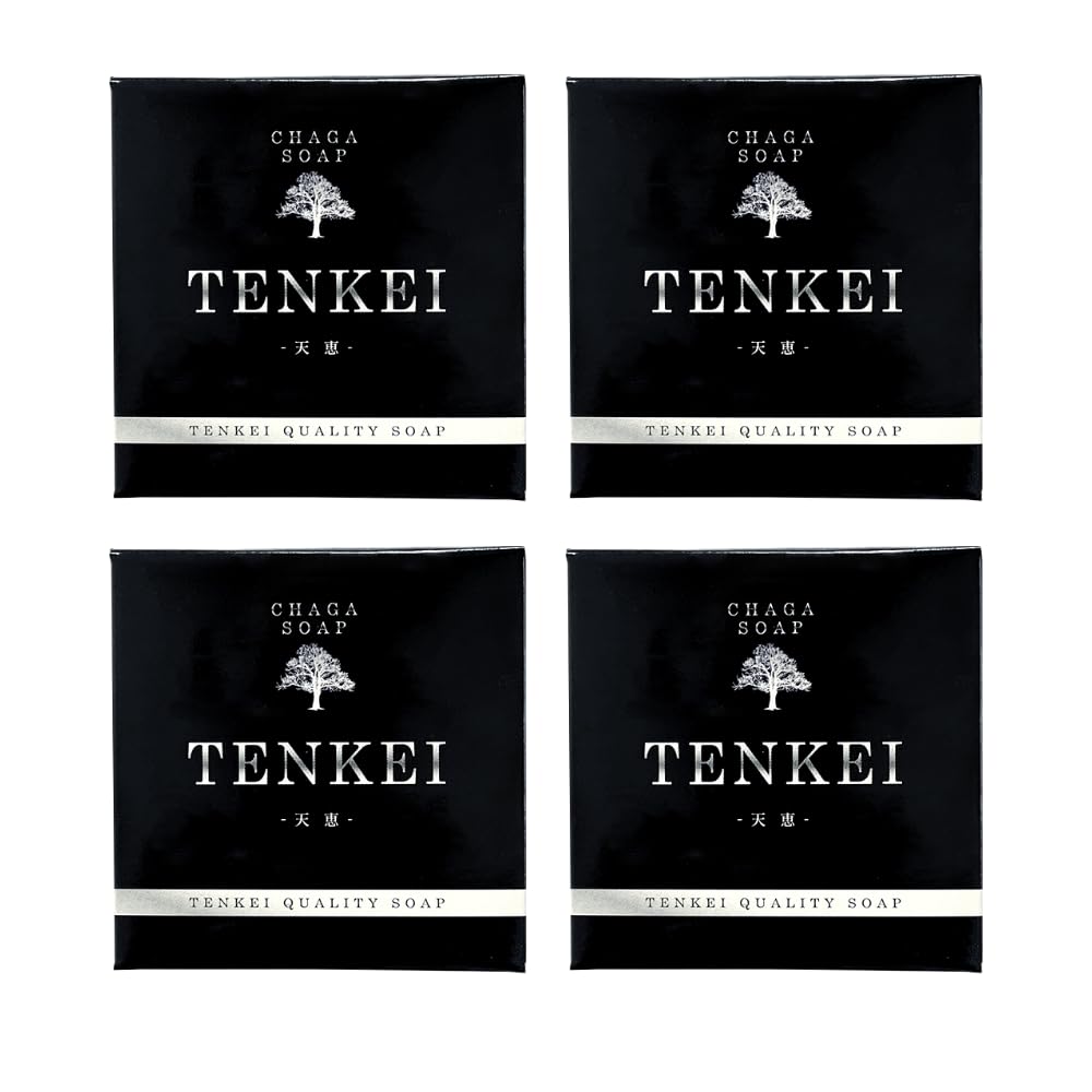 FLASKY Touch Your Heart Quality Soap Set of 4 for Daily Care