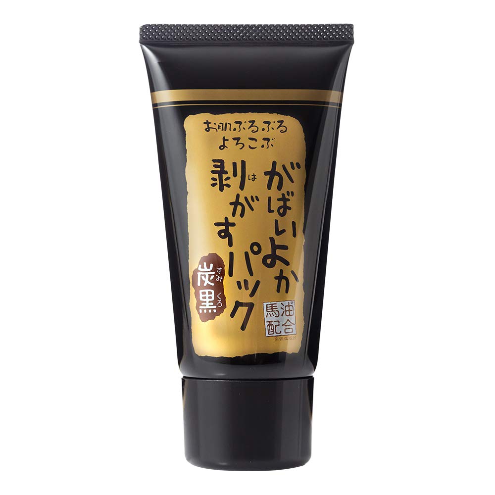 Gabaiyoka Charcoal Peel-Off Pack 90g for Pores and Exfoliation