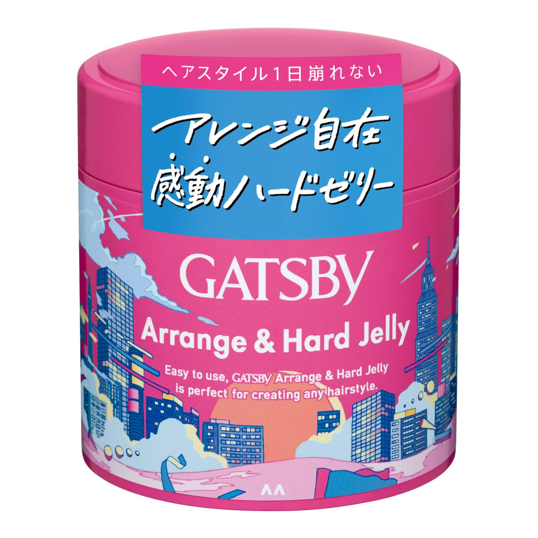 GATSBY Arrange & Hard Jelly Hair Gel for Men 230g