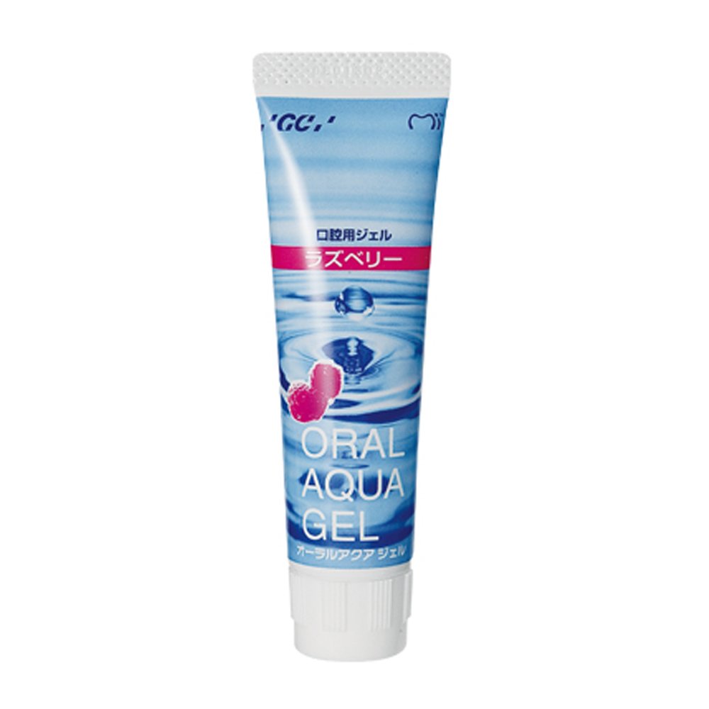 GC Oral Aqua Gel 40g Raspberry Flavor for Beautiful Teeth