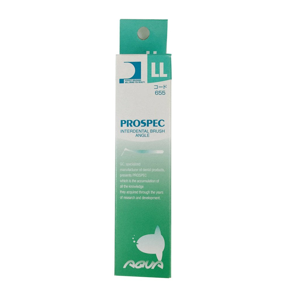 GC Prospec Interdental Brush Angle Aqua LL 4 Pieces