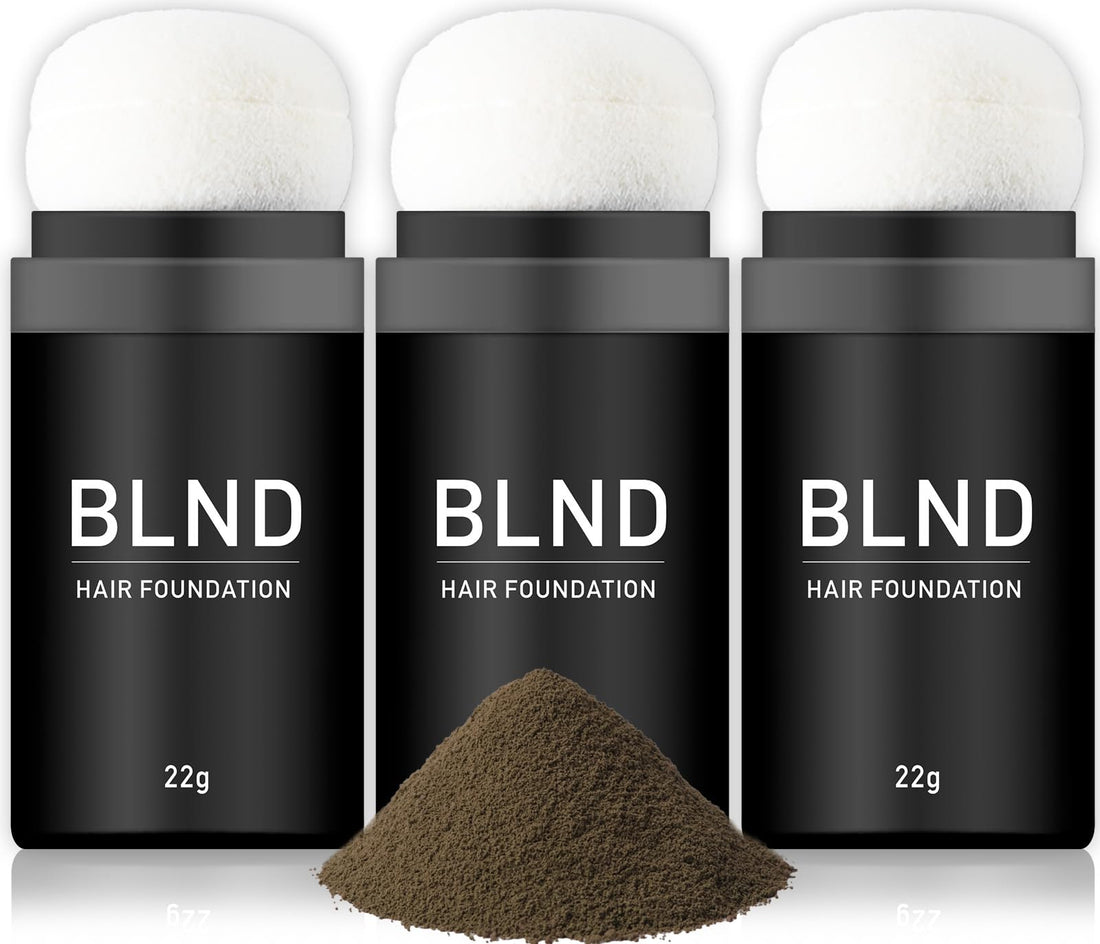 Gleon Hair Foundation Powder 22g for Gray and Thinning Hair