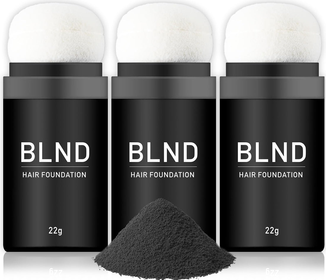 Gleon Hair Foundation Powder 22g for Gray and Thinning Hair