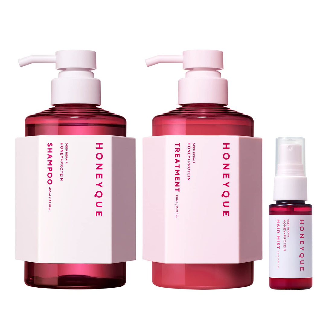 Hanikku Moist Repair Shampoo and Conditioner Kit with Mini Hair Mist