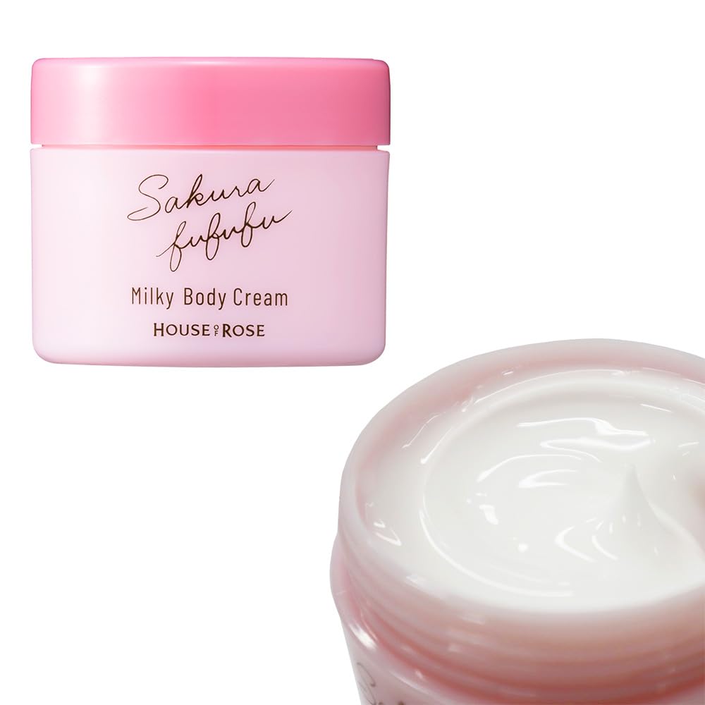 HOUSE OF ROSE Milky Body Cream with Cherry Blossom Fragrance 95g