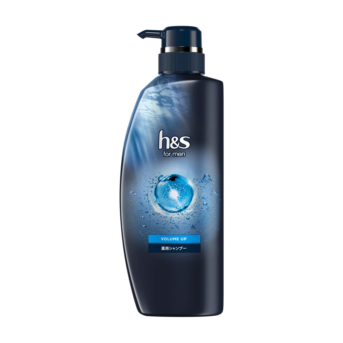 h&s for men シャンプー ポンプ 350mL ボリュームアップ エイチアンドエスフォーメン