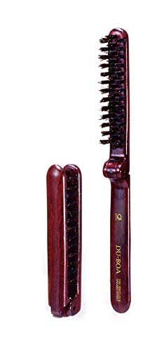 Ikemoto Brush RW-650 Natural Bristle Folding Slim Brush, 1 Piece