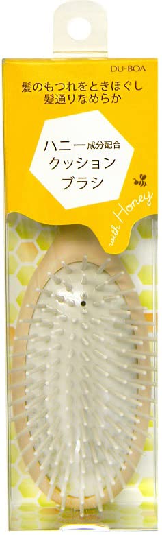 Ikemoto Brush Honey Cushion Brush for Smooth Hair