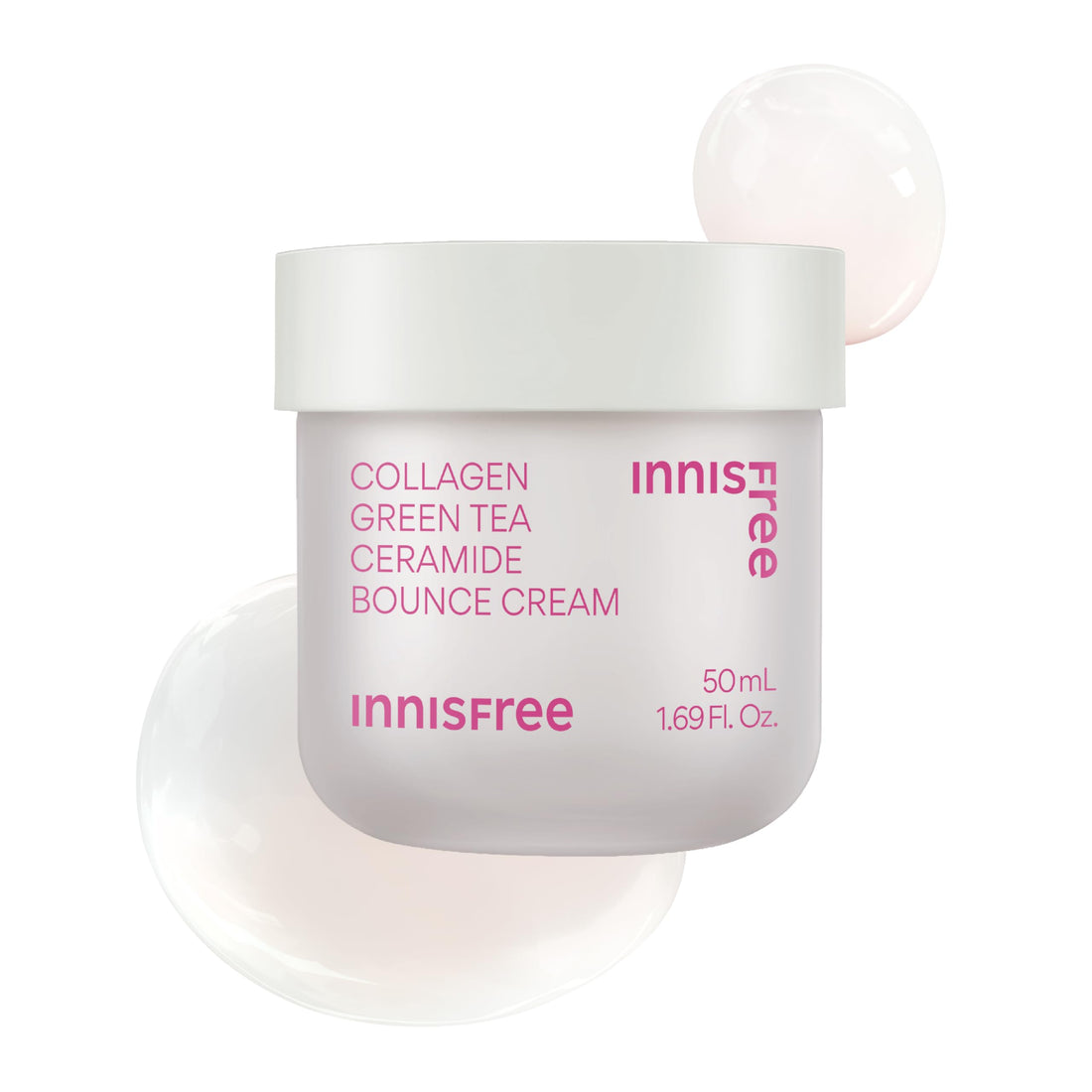 innisfree Collagen Green Tea Ceramide Bounce Cream 50mL for Hydration