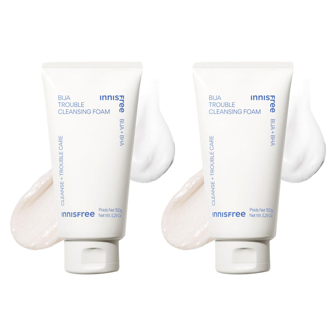 innisfree Bija Clear Cleansing Foam 150g - Gentle Daily Cleanser