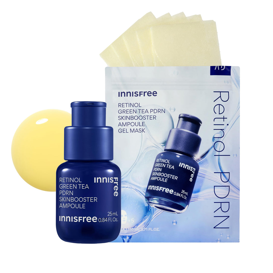 innisfree PDRN Serum and Sheet Mask Set for Hydration and Firmness