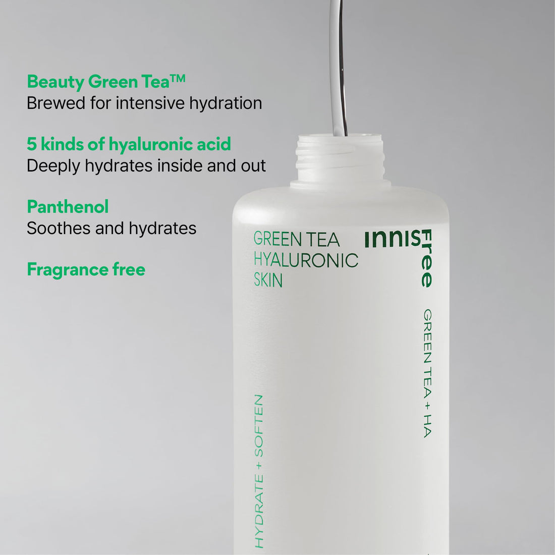 innisfree Green Tea Hyaluronic Skin 170mL Hydrating Toner