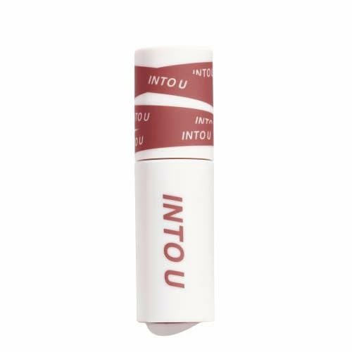 INTO U Super Matte Lip & Cheek Mud Moisturizing Red Lip Color