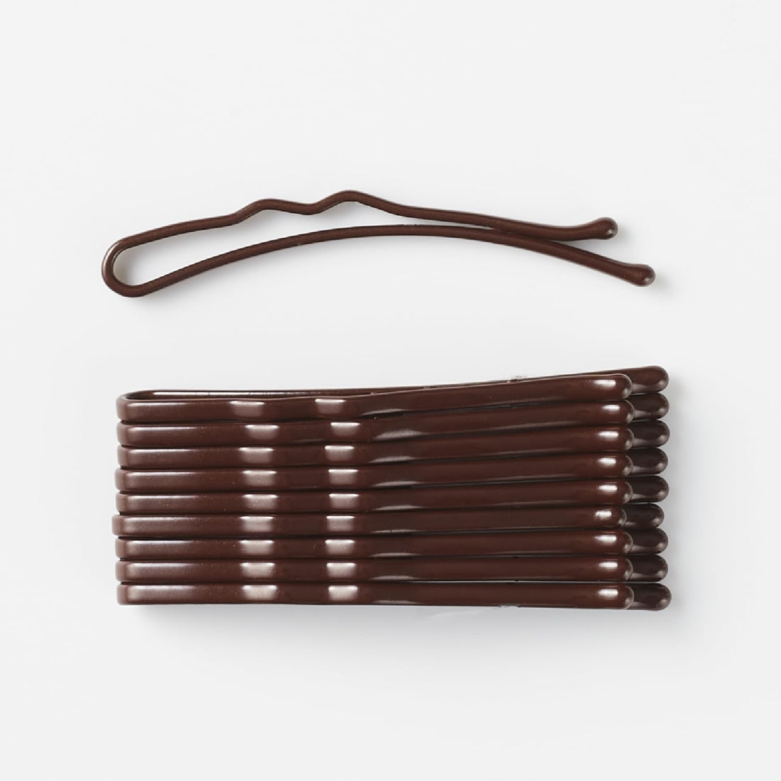 KAI SmartCute Strong Styling Pins S, Brown, 10 Count