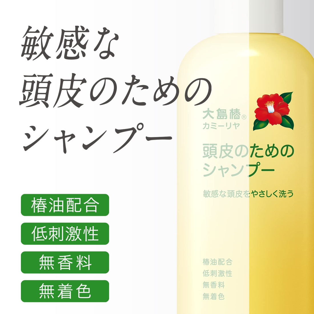 Kamiriya Shampoo for Scalp Care with Camellia Oil 250ml