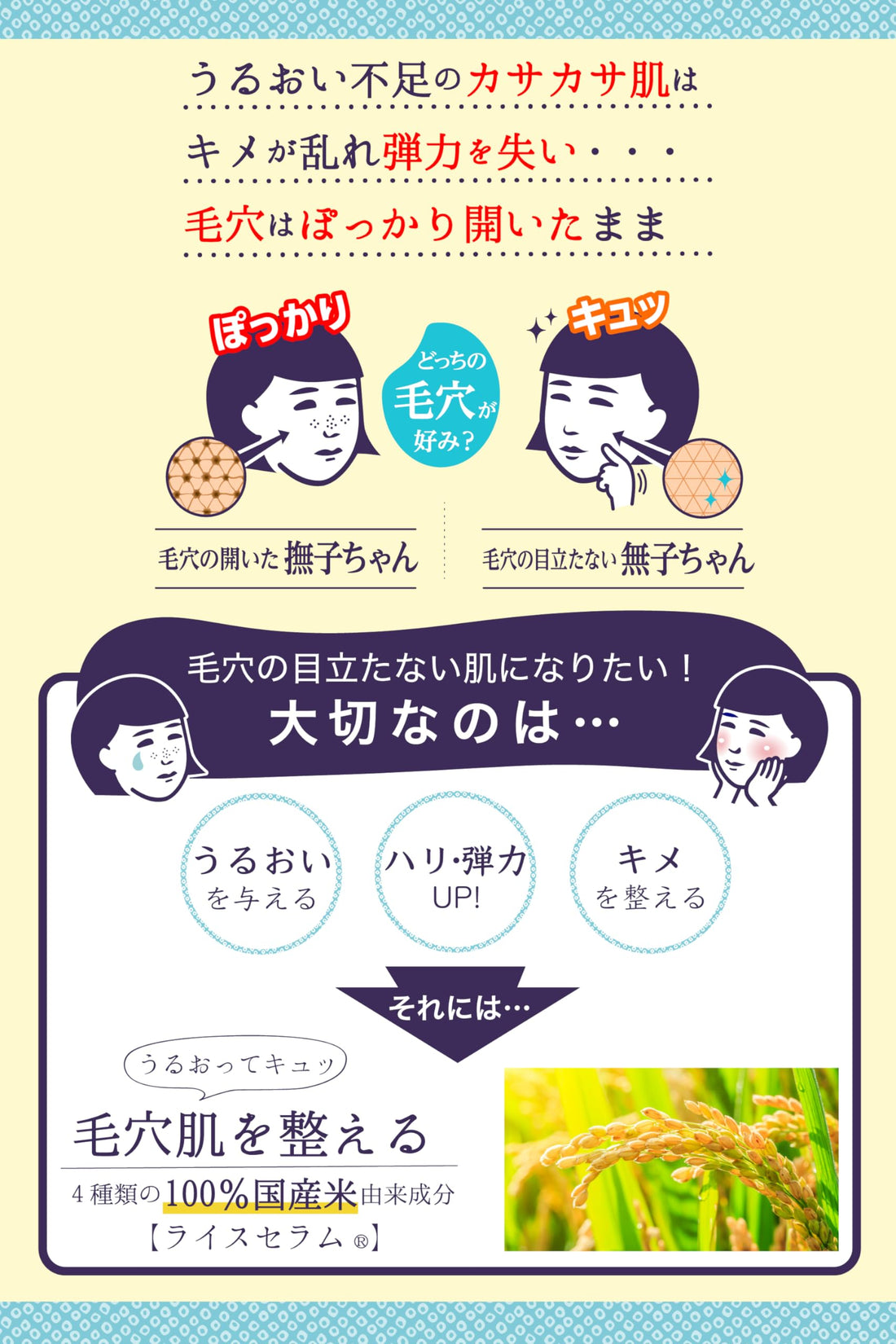 Keananadeshiko Rice Cream for Moisturizing and Firming 30g