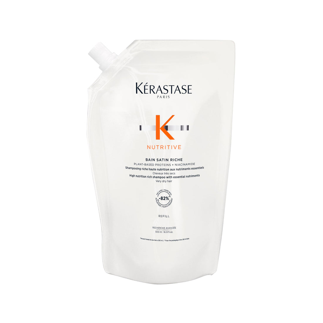 KÉRASTASE NUTRITIVE bain satin riche recarga 500 ml