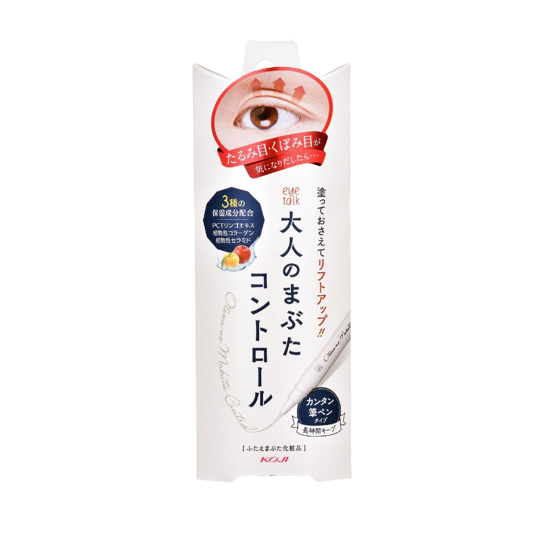 Koji Honpo Eye Talk Eyelid Control 1.2g for Japanese Skincare