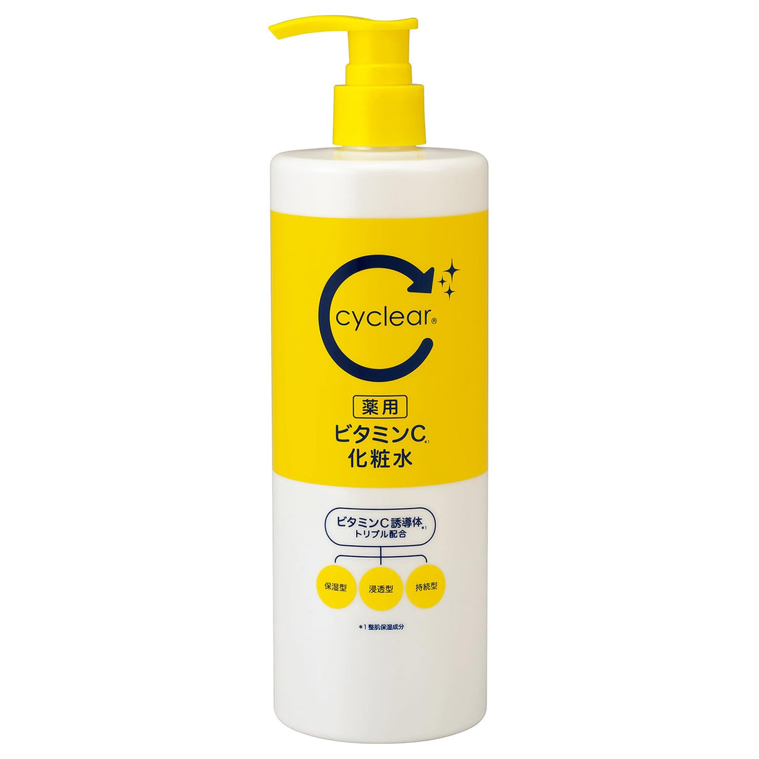 Kumanoyushi Cyclear Vitamin C Lotion 500ml for Radiant Skin