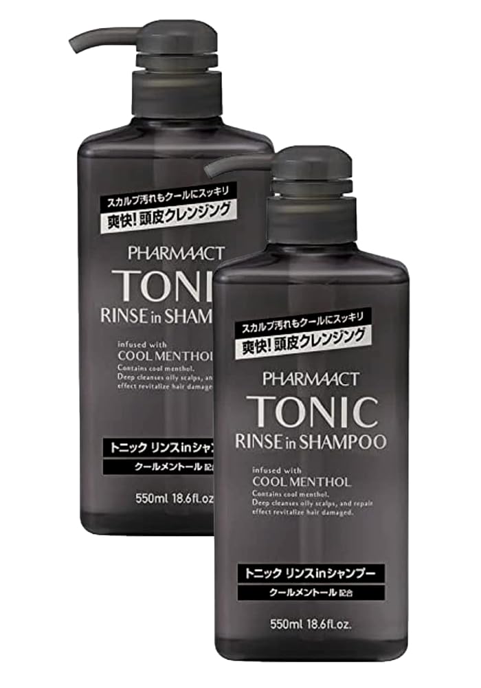 kumanoyushi 熊野油脂 ファーマアクト クールトニックリンスインシャンプー 本体