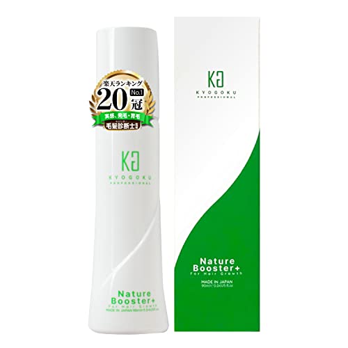 Kyogoku Nature Booster Hair Growth Agent Hair Growth Lotion Quasi-Drug Hair Growth Promotion Hair Tonic Medicinal Hair Growth Tonic Unisex Additive-Free Hair Loss Prevention Thinning Hair Improvement